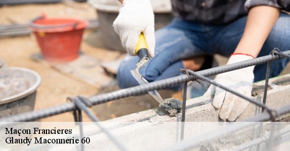 Maçon francieres-60190 Glaudy Maconnerie 60