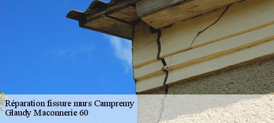 Réparation fissure murs 60480