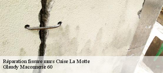 Réparation fissure murs 60350