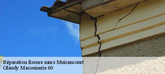 Réparation fissure murs  60640