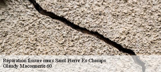 Réparation fissure murs  60850