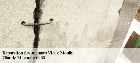Réparation fissure murs 60350