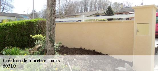 Création de murets et murs 60310