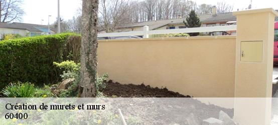 Création de murets et murs 60400