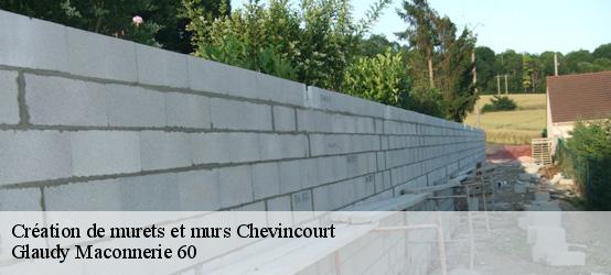 Création de murets et murs 60150