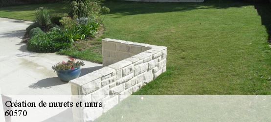 Création de murets et murs 60570