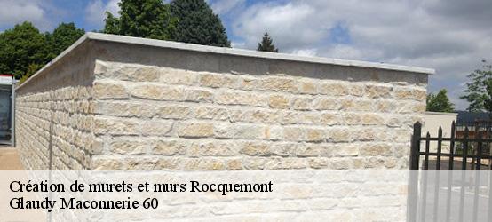 Création de murets et murs 60800