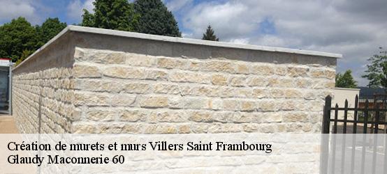 Création de murets et murs 60810