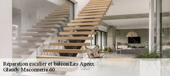 Réparation escalier et balcon  60700