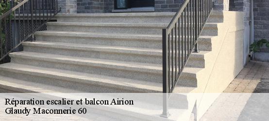 Réparation escalier et balcon  60600