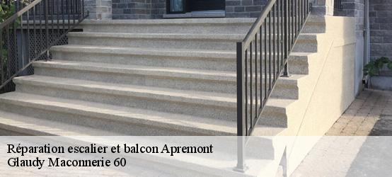 Réparation escalier et balcon  60300