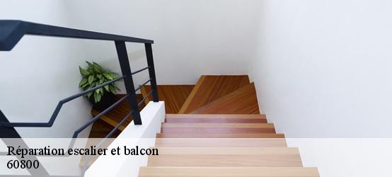 Réparation escalier et balcon  60800