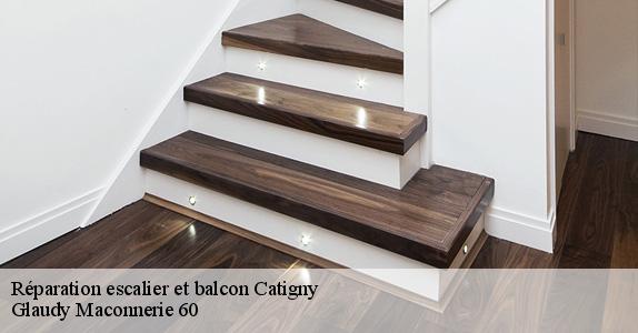 Réparation escalier et balcon  catigny-60640 Glaudy Maconnerie 60