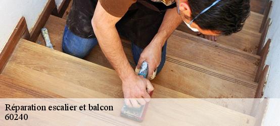 Réparation escalier et balcon 60240