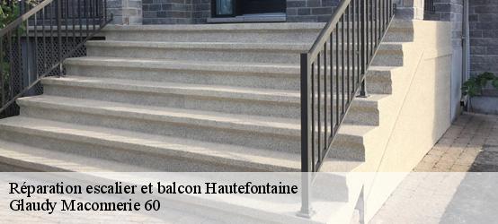 Réparation escalier et balcon  60350