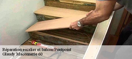 Réparation escalier et balcon 60700