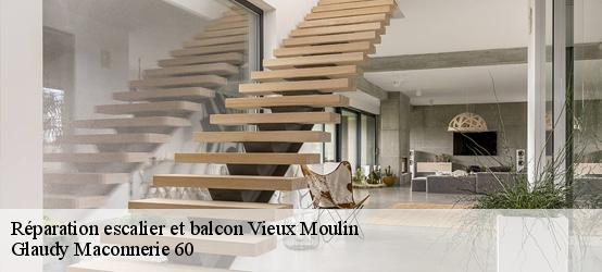 Réparation escalier et balcon 60350