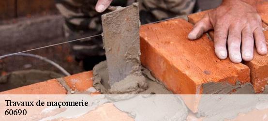 Travaux de maçonnerie 60690