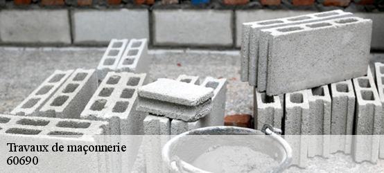 Travaux de maçonnerie 60690