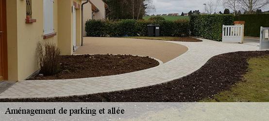 Aménagement de parking et allée  60220