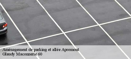 Aménagement de parking et allée  60300