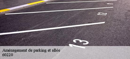 Aménagement de parking et allée 60220