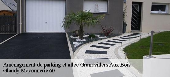 Aménagement de parking et allée 60190