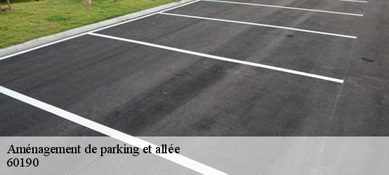 Aménagement de parking et allée 60190